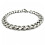Ocelový náramek - Curb - 205 x 9 mm