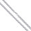 Řetízek - Curb - 710 x 3 mm - 9g