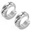 Ocelové náušnice - ESV181BA