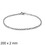 Ocelový náramek - Cable - 200 x 2 mm