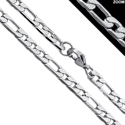 ŠPERKYLA.CZ • Řetízek - 3NN10952 - Figaro - 600 x 5 mm - 25g