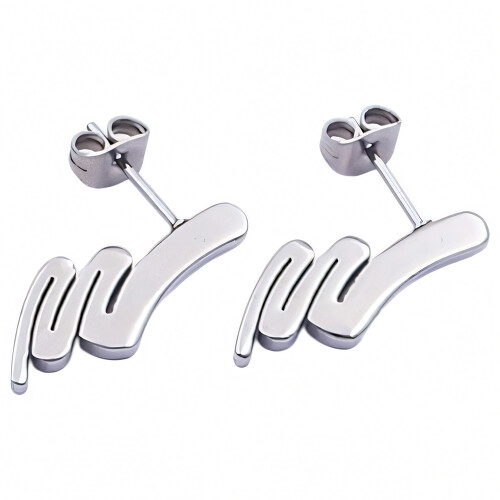 ŠPERKYLA.CZ • Náušnice - 3NE33096 - Pecky - 22 x 9 mm - 4.2g