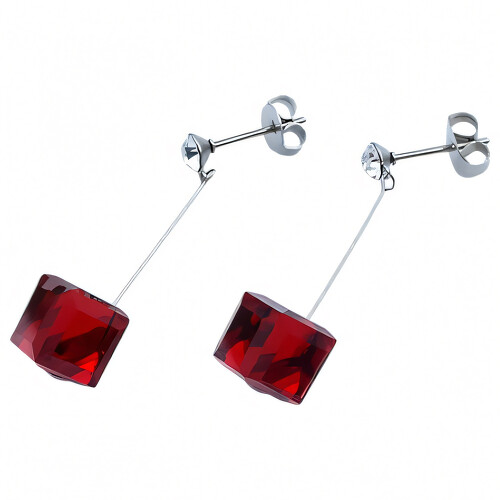 ŠPERKYLA.CZ • Náušnice - 3NE40474 - Visací dlouhé - 41 x 10 mm - 4.5g