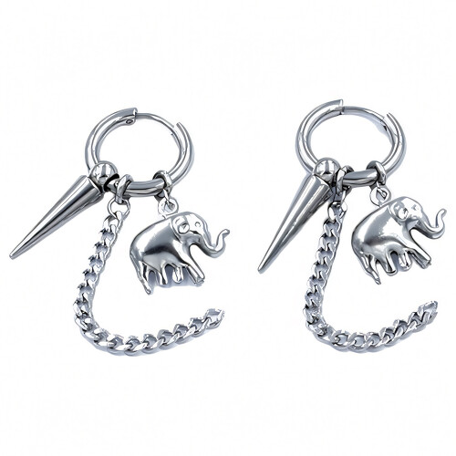 ŠPERKYLA.CZ • Náušnice - 3NE57689 - 58 x 17 mm - 8.5g