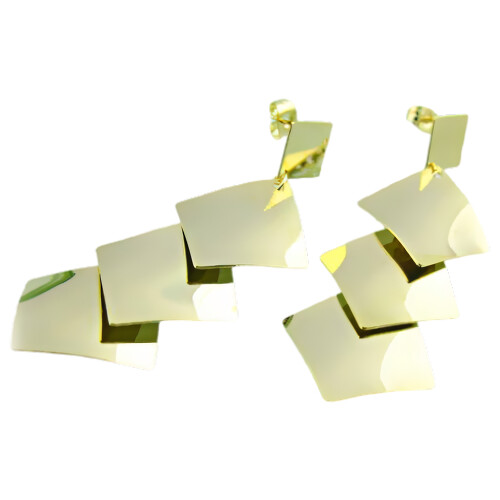 ŠPERKYLA.CZ • Náušnice - 7NE34241 - 28 x 22 mm - 8.9g