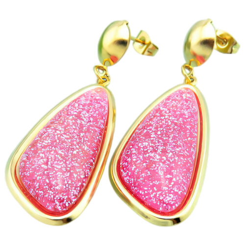 ŠPERKYLA.CZ • Náušnice - 7NE44381 - 39 x 18 mm - 8g