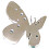Přívěsek motýl s perforacemi, stříbrná barva, kód produktu 7PP5919.
