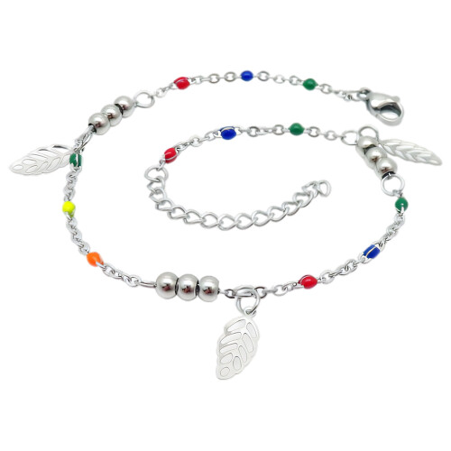 ŠPERKYLA.CZ • Náramek na kotník - 8NNJ2025 - 220 x 2 mm - 3g