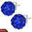 8mm – Tmavě modrá kulička s kamínky
